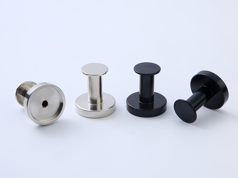 強磁圖釘(大號）（銀色和黑色）36*40